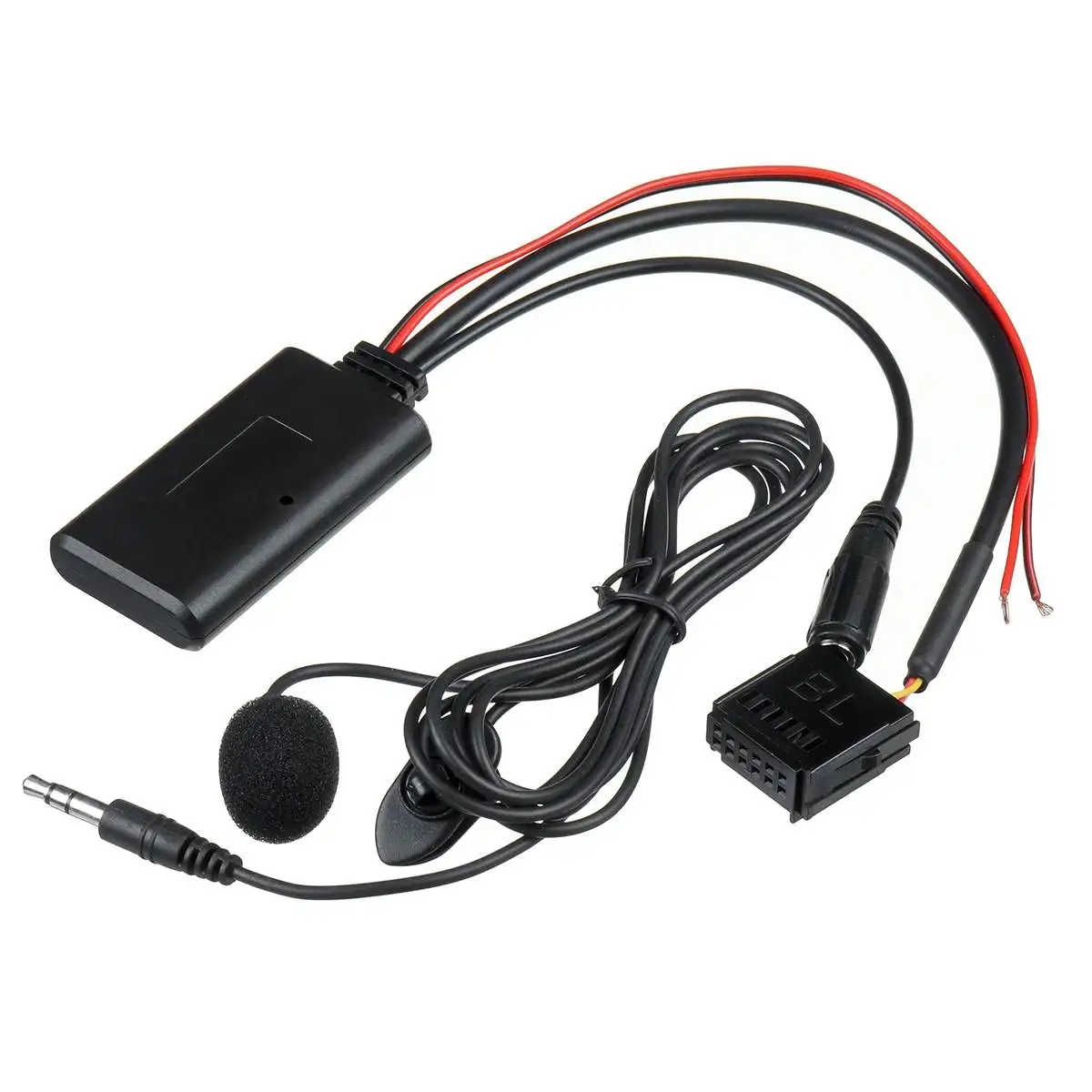 

Wireless Car bluetooth 5.0 AUX Audio Adapter Radio Receiver Microphone Handsfree Kit For Ford For Focus For Fiesta For Mondeo