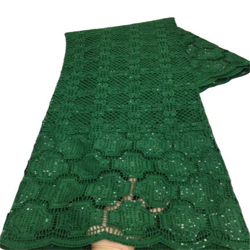 

Зеленые пайетки Африканское молочного цвета Шелковое кружево ткань 2021 высокое качество в нигерийском стиле французский Тюль Кружева ткани...