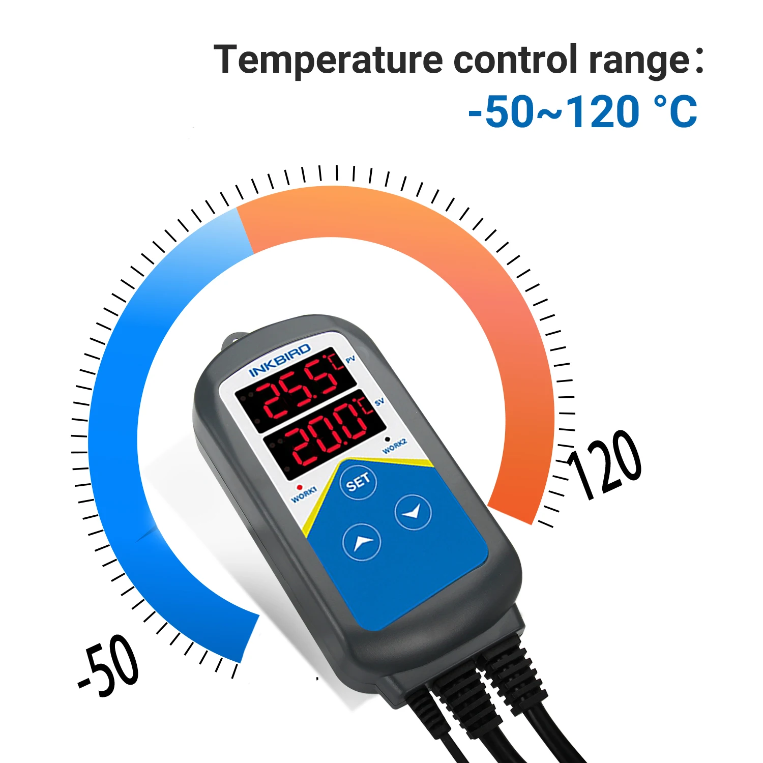 

INKBIRD Thermoregulator ITC-306T with Time Function for Breewing Planting Pre-wired Heating Output Automatic Temperature Control