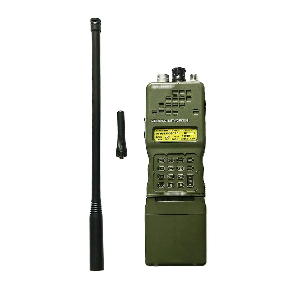 Tactical AN/PRC-152 PRC152 HarrisDummy Radio Case,No Function ，Military Talkie-Walkie Model for Baofeng Radio With U94 6 Pin ptt