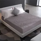 Наматрасник на кровать 160x200200x200x30 см, водонепроницаемое постельное белье, протектор матраса, однотонный мягкий чехол для кровати