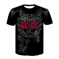 ac dc 3d print retro t shirt men fashion short sleeve tees oversized popular t shirt for teens clothing tops new 2021