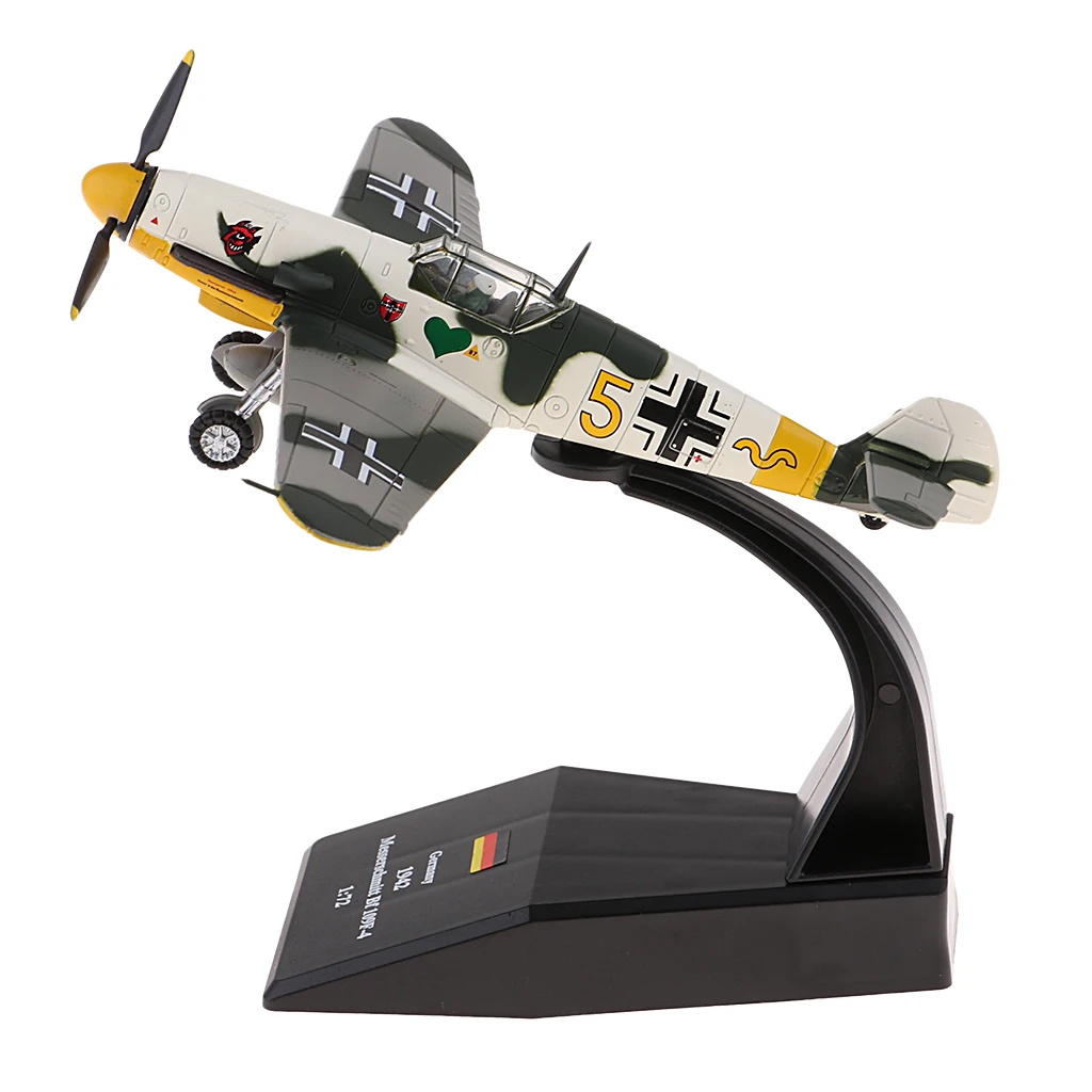 Diecast военный боец 1/72/Me 109 самолет вертолет сделай сам домашний декор|Наборы для