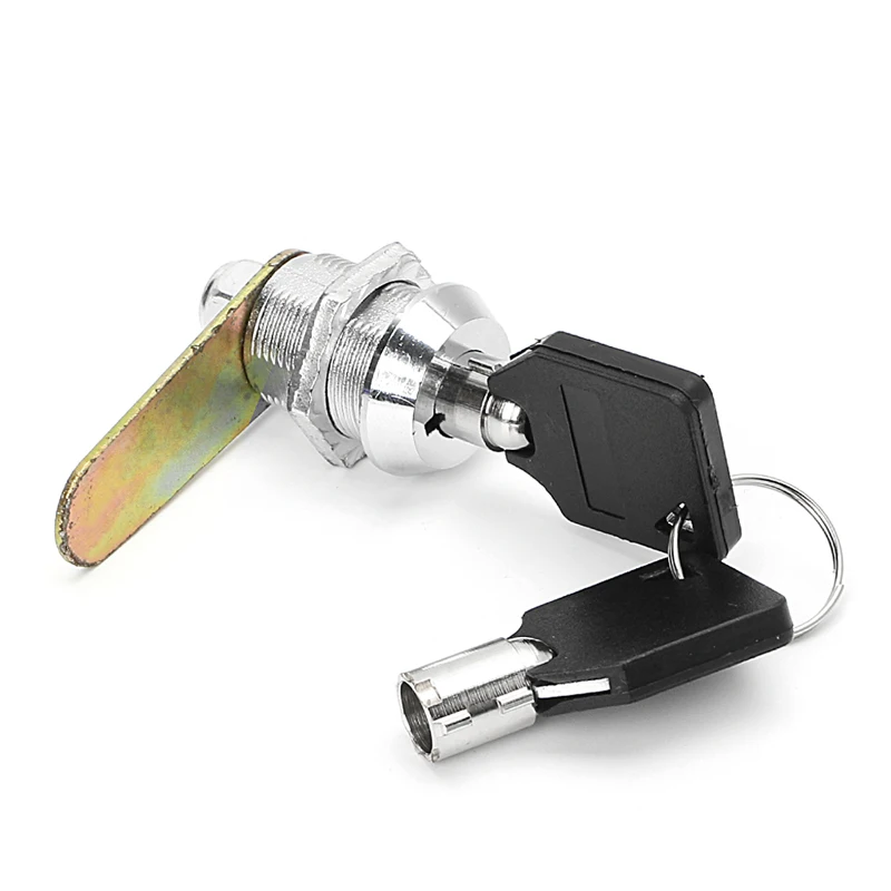 

Drawer Tubular Cam Lock For Door Mailbox Cabinet Cupboard w/2 Keys 20mm