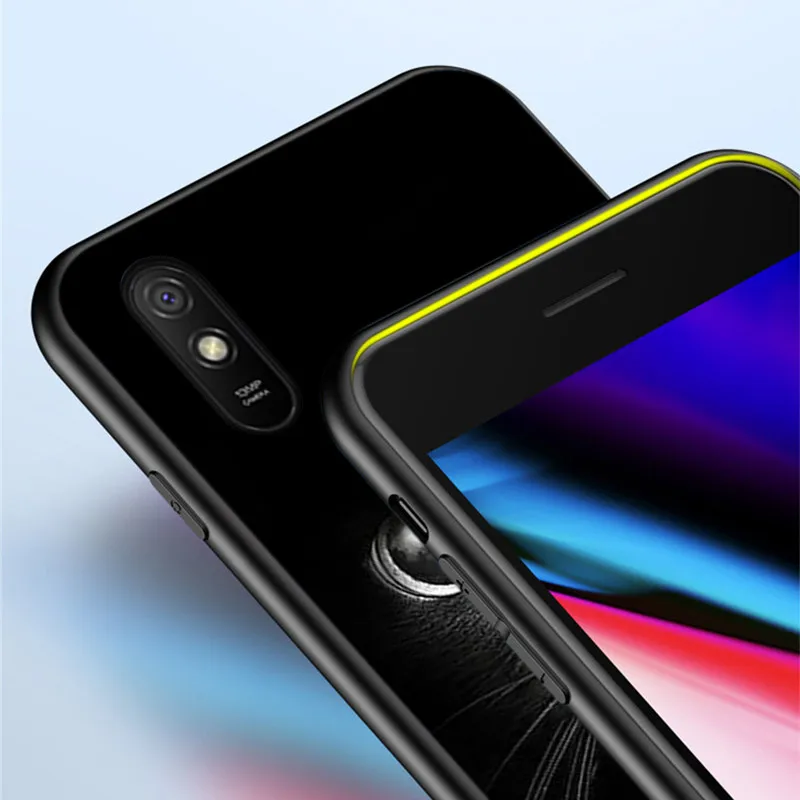 

Silicone Cover Black Big Eye Cat For Xiaomi Redmi 10X 9I 8 8A 7 6 5 4X 4 K20 Pro K30 Ultra 7A 6A 6 S2 5A Plus GO Phone Case