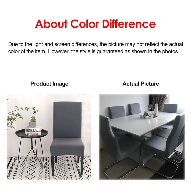 Однотонные Стрейчевые эластичные чехлы для стульев кухни столовой свадебного