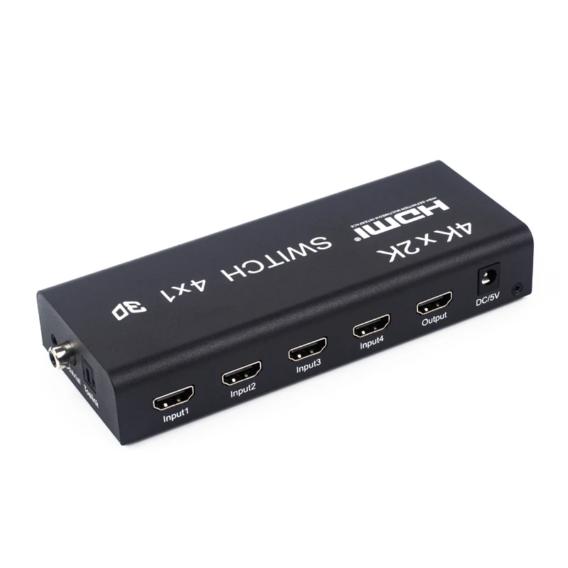 Совместимому с HDMI переключатель пультом дистанционного управления Toslink