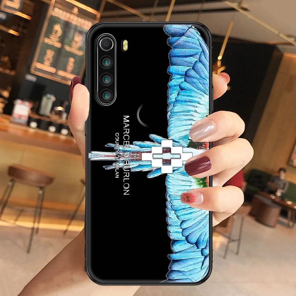 

Burlones Brand Fashion Phone case For Xiaomi Redmi Note 7 7A 8 8T 9 9A 9S 10 K30 Pro Ultra black tpu Etui pretty funda 3D prime