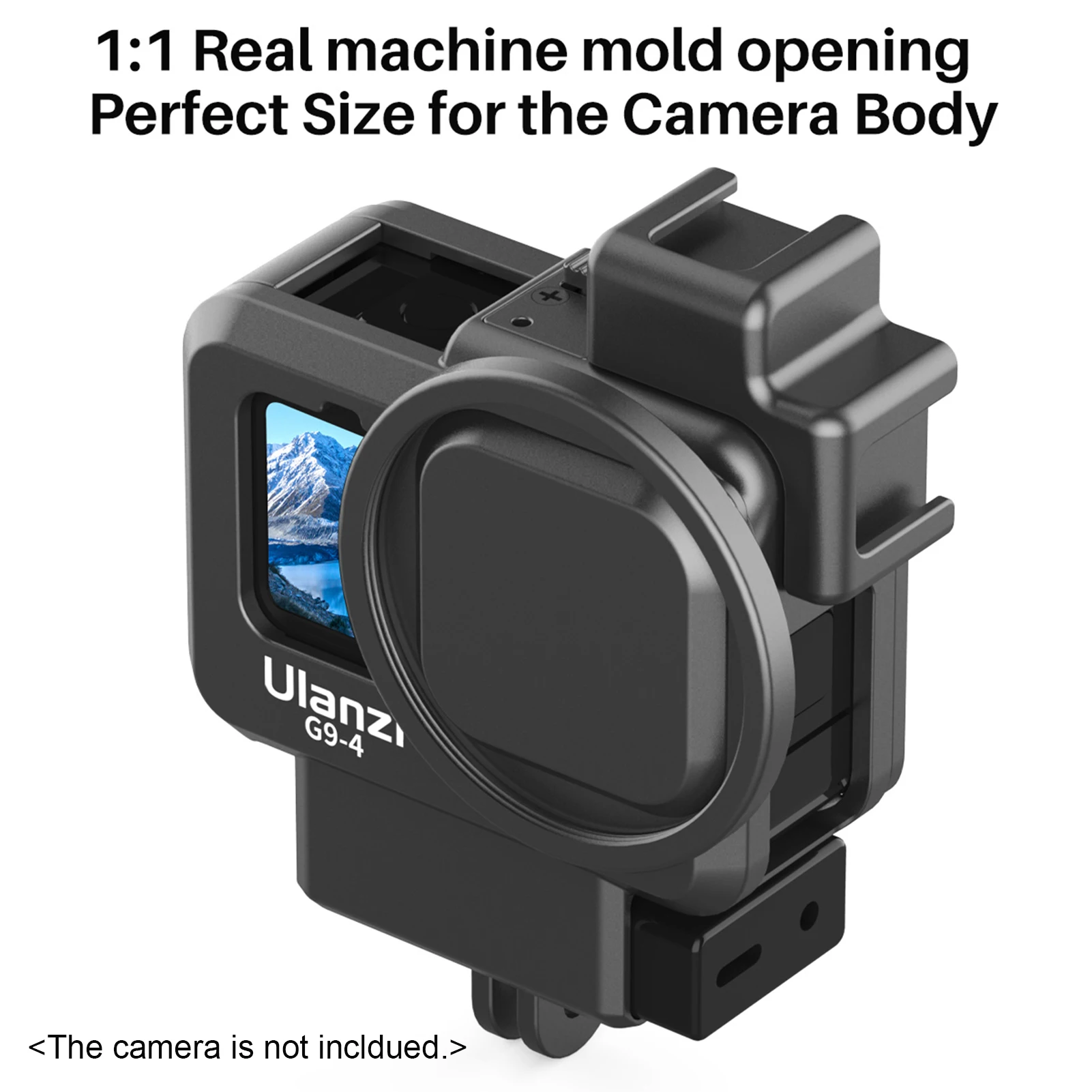 Защитный чехол для экшн-камеры Ulanzi G9-4 пластиковый корпус с двойным холодным