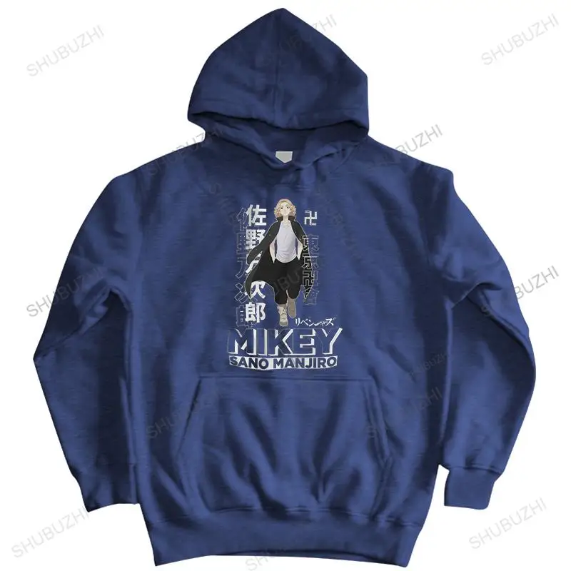 

Classic Tokyo Revengers pullover for Men Mikey Sano Manjiro Anime Manga zipper Cotton hoody Oversized brand hoodies coat
