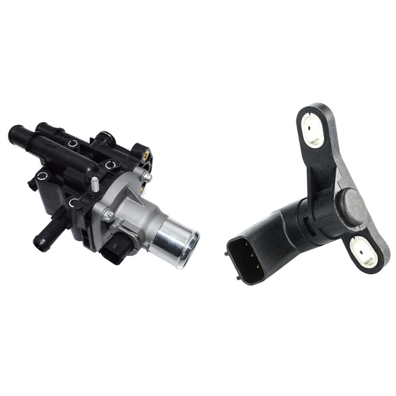 

Car Crankshaft Position Sensor for Mazda with 55564890 Engine Cooling Coolant Thermostat Housing 1.8L for Chevrolet