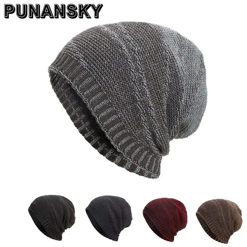 Высококачественная зимняя теплая шапка для мужчин и женщин вязаные шапки