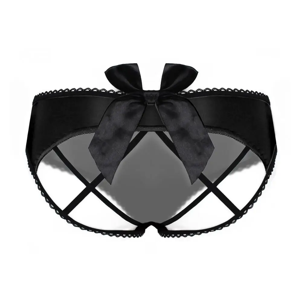 Women Sexy Lingerie Erotic Panties Open Back Porn Underwear Crotchless Sex Wear Bumless Couple Briefs with Cage 40 | Тематическая