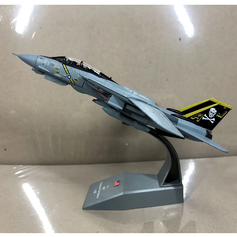 Амер 1/100 весы классические истребитель F 14 18 22 35 Литье металла военный самолет