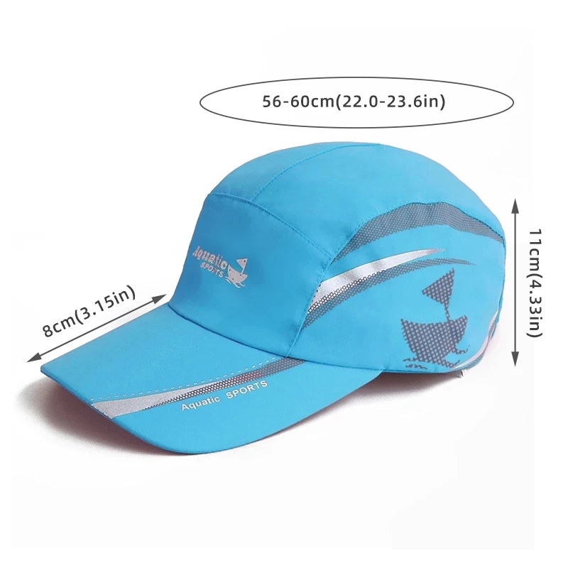 Быстросохнущая Складная Мужская бейсболка летняя повседневная марлевая