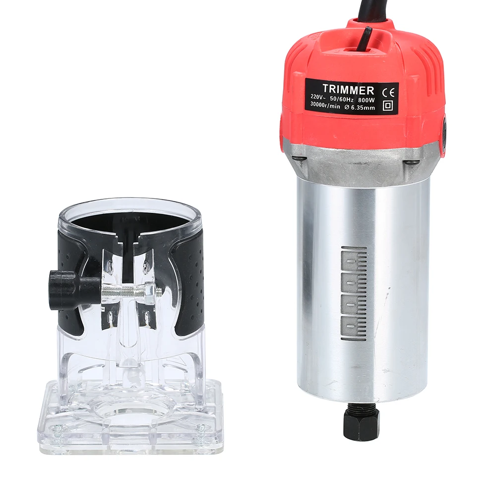 800 Вт деревообрабатывающий электрический триммер фрезерный гравировальный