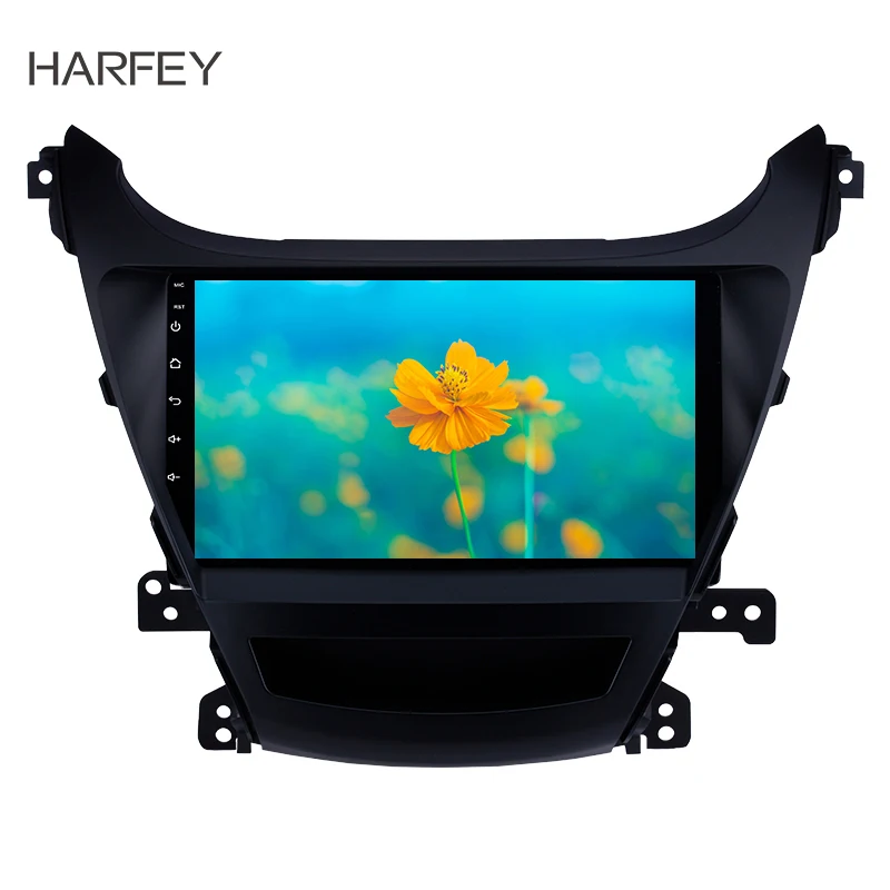 Автомобильный мультимедийный плеер Harfey с 9 &quotHD 2Din Android 2014 GPS Навигатором Wi-Fi USB 1 + 16