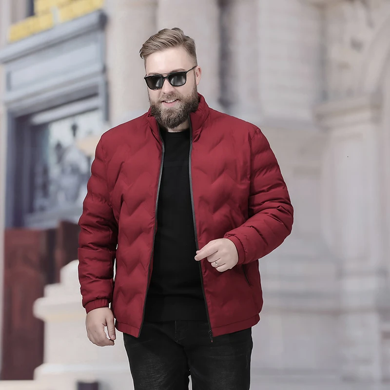 Новинка Большой размер 10XL 9XL размера плюс зимняя куртка для мужчин парка толстые