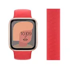 Ремешок Solo loop для Apple Watch, мягкий силиконовый браслет для Apple watch Series 6 SE 5 4 3 2, 44 мм 42 мм 38 мм 40 мм