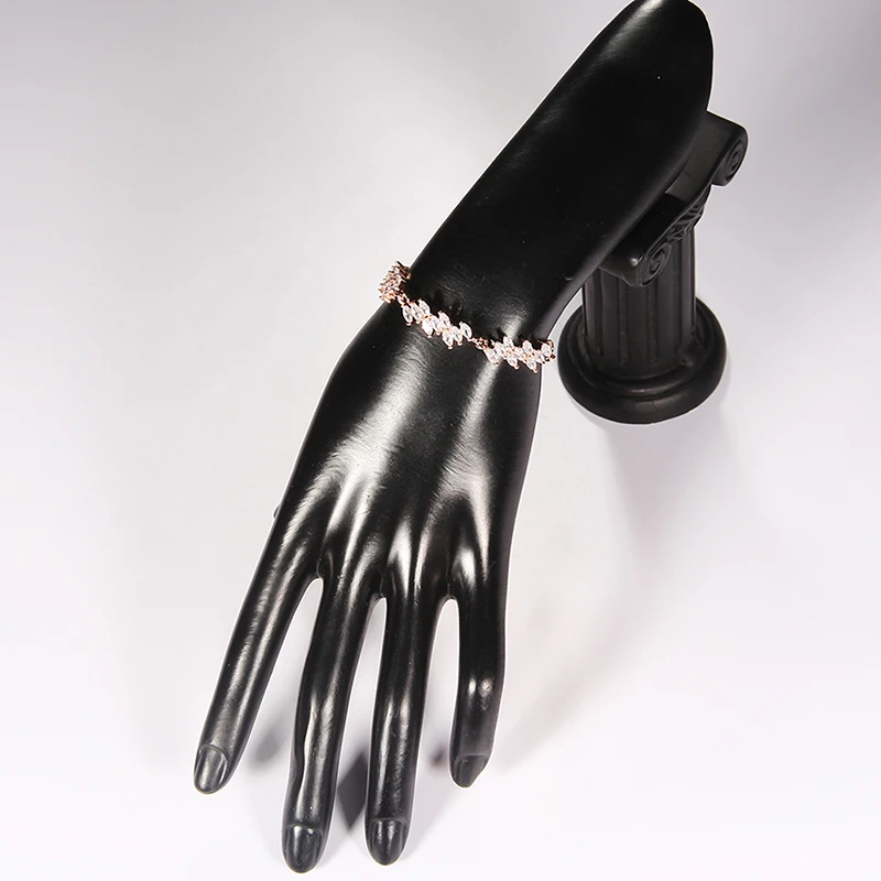 Jinzeyi Лидер продаж модный браслет Романтический женский с кристаллами циркония