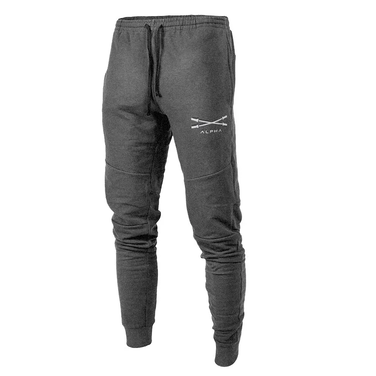 

Muscle Boy Brothers Spring And Autumn Outdoor Sports Fitness Leisure Pants Sports Large Size Close Fitting Pants