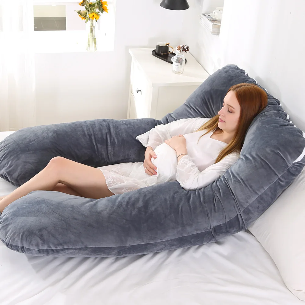 Подушка U-образной формы для беременных подушки сна и 2019 г. | Дом сад