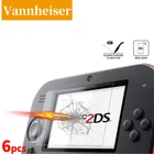 Закаленное стекло HD для Nintendo 2DS, XL, LL, 2, DSXL, 2, DSLL, верхняя и нижняя, Защитная пленка для игровой консоли