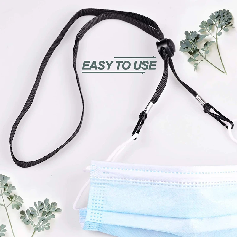 Шнурок для масок лица регулируемой длины держатель взрослых и детей удобные