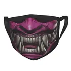 Mileena Kahn Mortal Kombat многоразовая маска для лица с ртом противодымчатая Пылезащитная маска респиратор маффл для рта