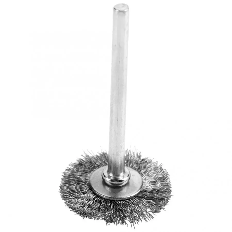 10 шт 25 мм стальные щетки колеса провода для удаления металлических ржавчины