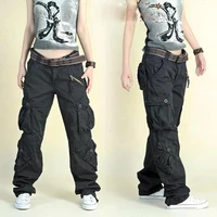 2021 new arrival fashion hip hop loose pants jeans baggy cargo pants for women