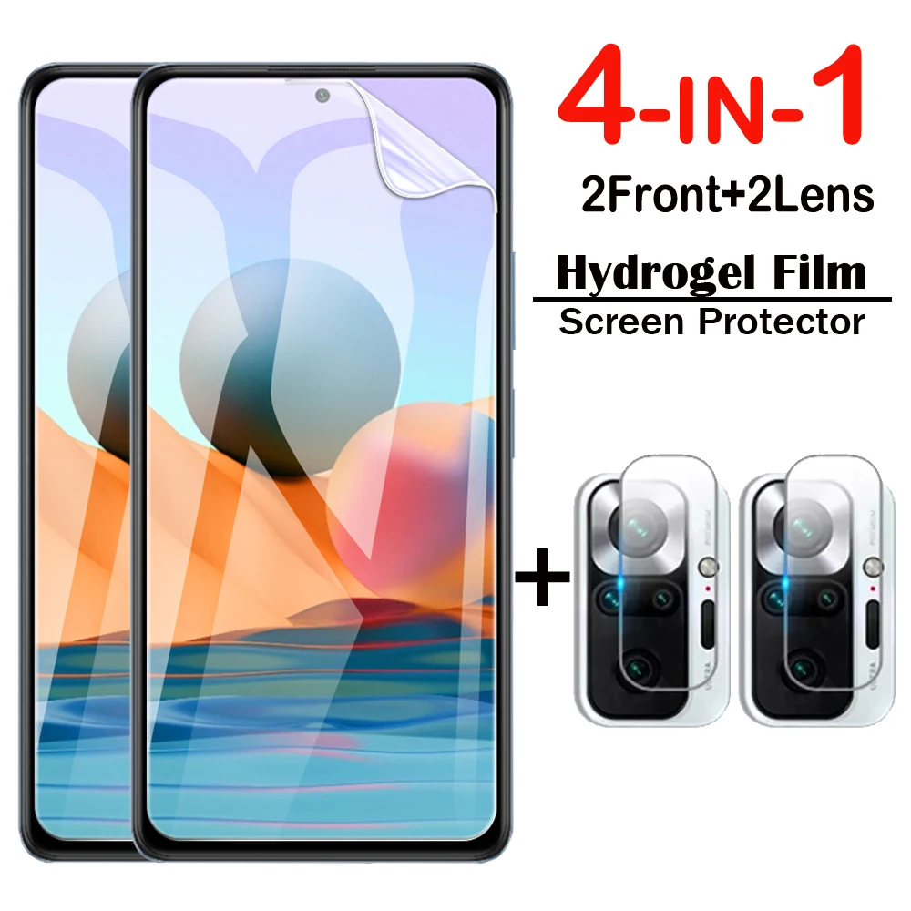 

Защитная пленка для Xiaomi Redmi Note 10 Pro Max Note 10pro, Гидрогелевая мягкая пленка для Xiaomi Redmi Note 10 Pro, пленка, не стекло
