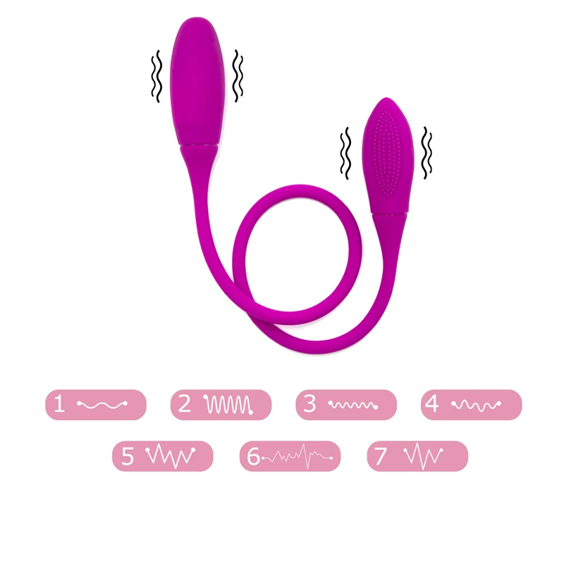 Водонепроницаемый яйцо вибратор двойной фаллоимитатор экстремального размера