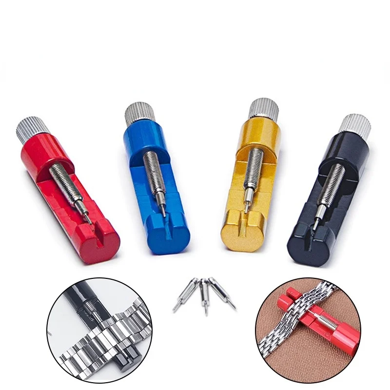 

Watch Band Link Adjust Slit Tools Watch Strap Bracelet Chain Pin Remover Adjuster Spring Bar Repair Tool Kit for Men Women Watch