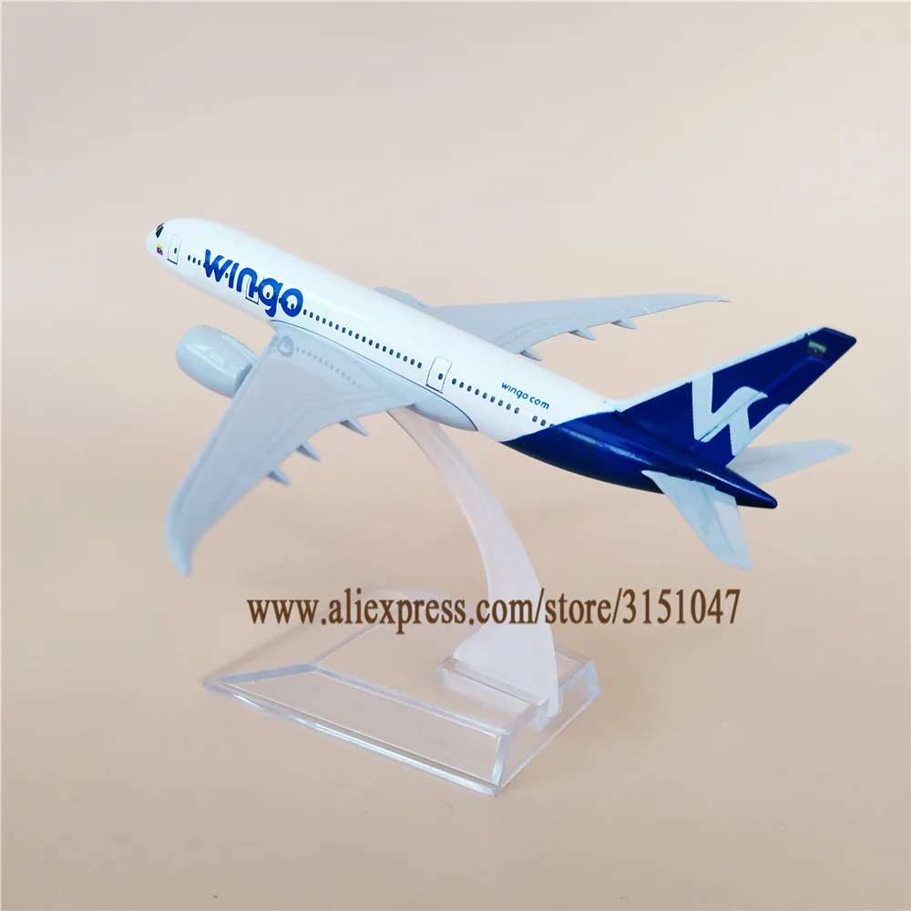 16 см Air Colombia Wingo Boeing 787 B787 Airlines модель самолета из сплава металла литья под