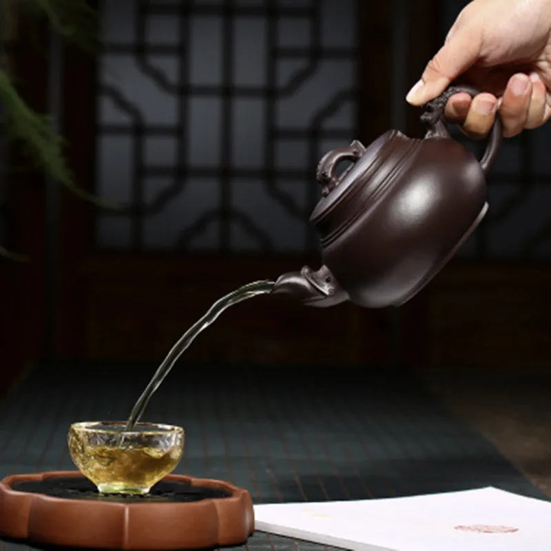 

Tetera Chinese Yixing Clay Teapot Zisha Infuser Kung Fu Tea Set 410ml New Arrived Famous Handmade Pot High Quality With Gift Box