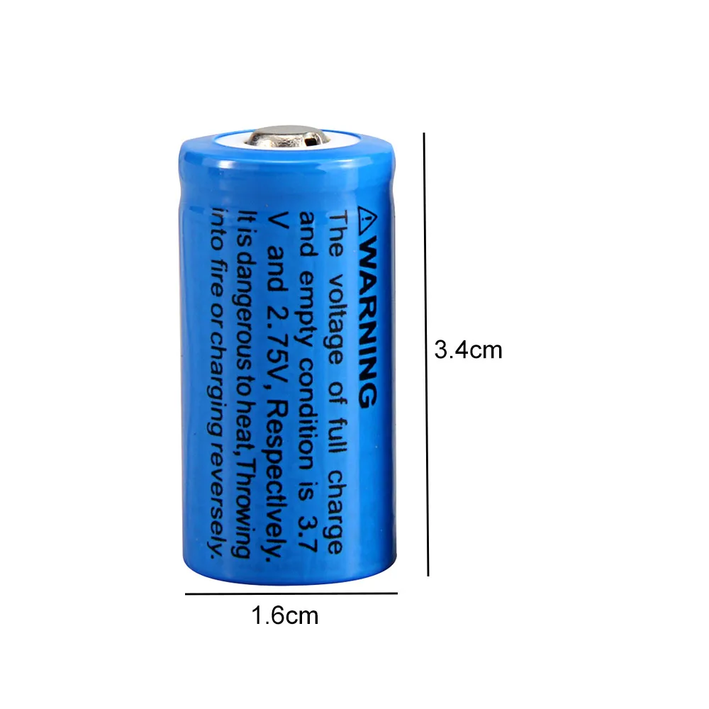 UltraFire ICR 123A/16340 Li-ion Rechargeable Batteries CR123A 3.7V 880mAh 16340 Lithium Battery For LED Flashlight Camera Meter | Лампы и