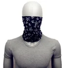 Пылезащитная маска для лица и шеи, полиэстеровый шарф с принтом, бандана для езды на мотоцикле, мульти защитная маска ВВС на Хэллоуин