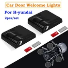 2 шт., светодиодные лампы для дверей автомобиля Hyundai solaris accent i30 ix35 elantra tucson i40