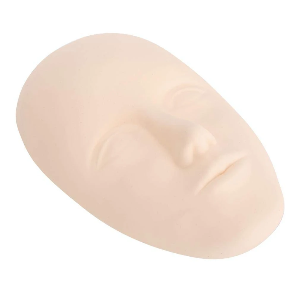 Силиконовый 3D манекен для практики татуировок голова перманентного макияжа