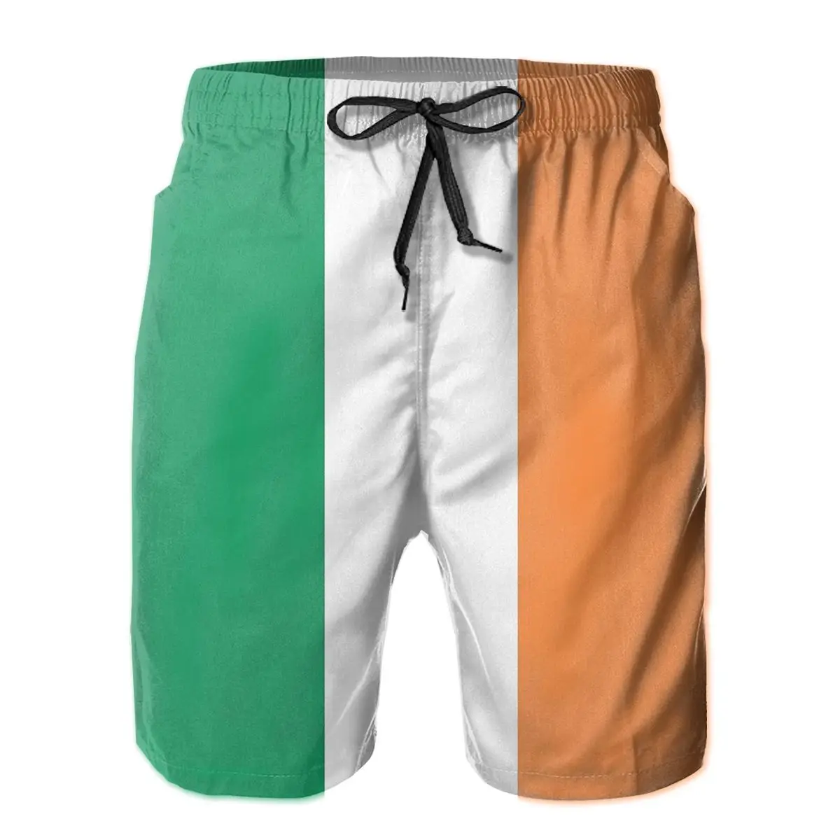 

Beach Breathable Quick Dry Funny Novelty R333 Loose Ireland Flag Male Shorts