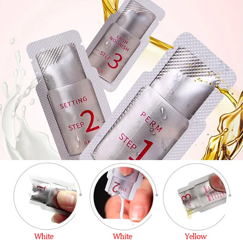 

1 шт., лосьон для подтяжки ресниц, 3 шага