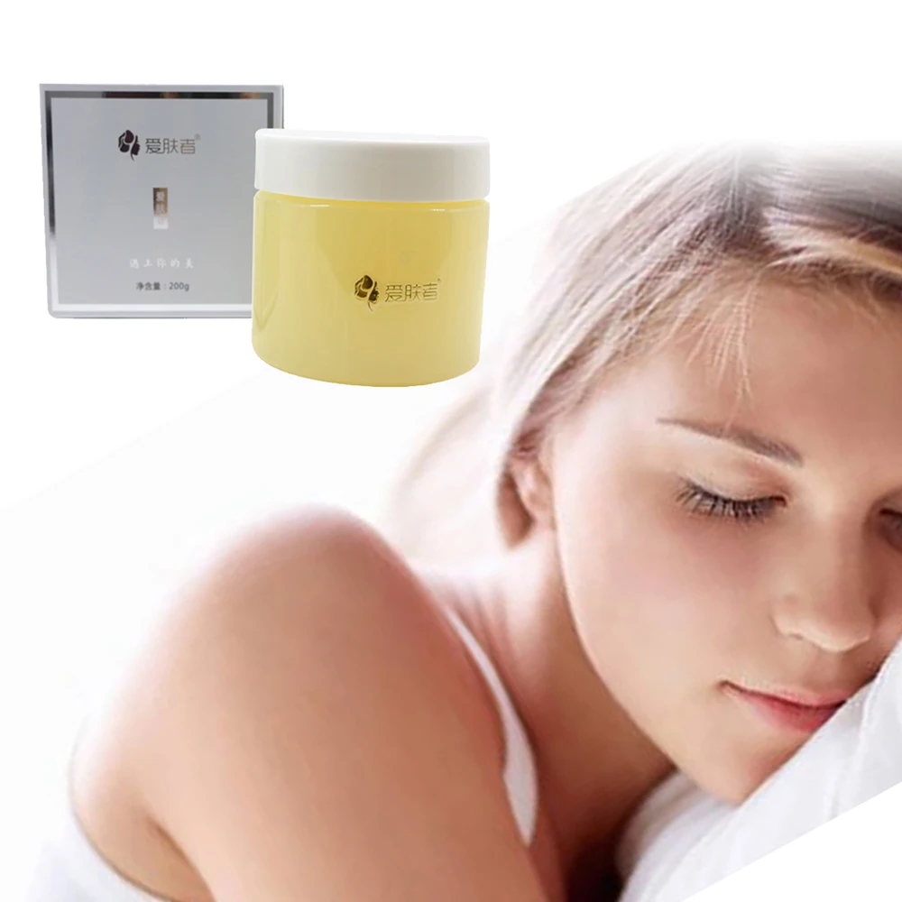 Маска для лица спящий крем уход за кожей увлажняющий отбеливающий против