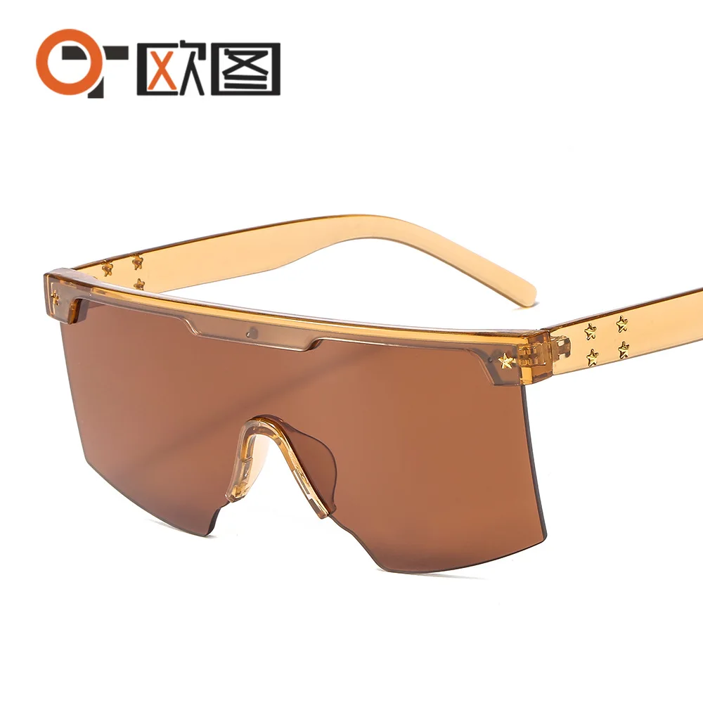 Классические солнцезащитные очки с большой оправой 2020 женские модные люксовый