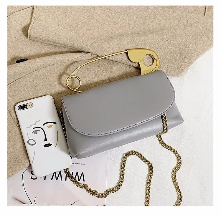 

New Woman Shoulder Bag High-Quality PU Chain Messenger Bag Fashion Handbag Underarm Bag 2021 Female Bag Trending Luxury Bag