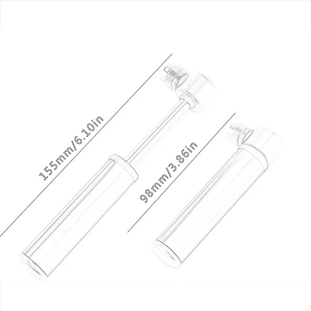 Мини алюминиевый портативный насос для велосипеда надувная трубка высокого