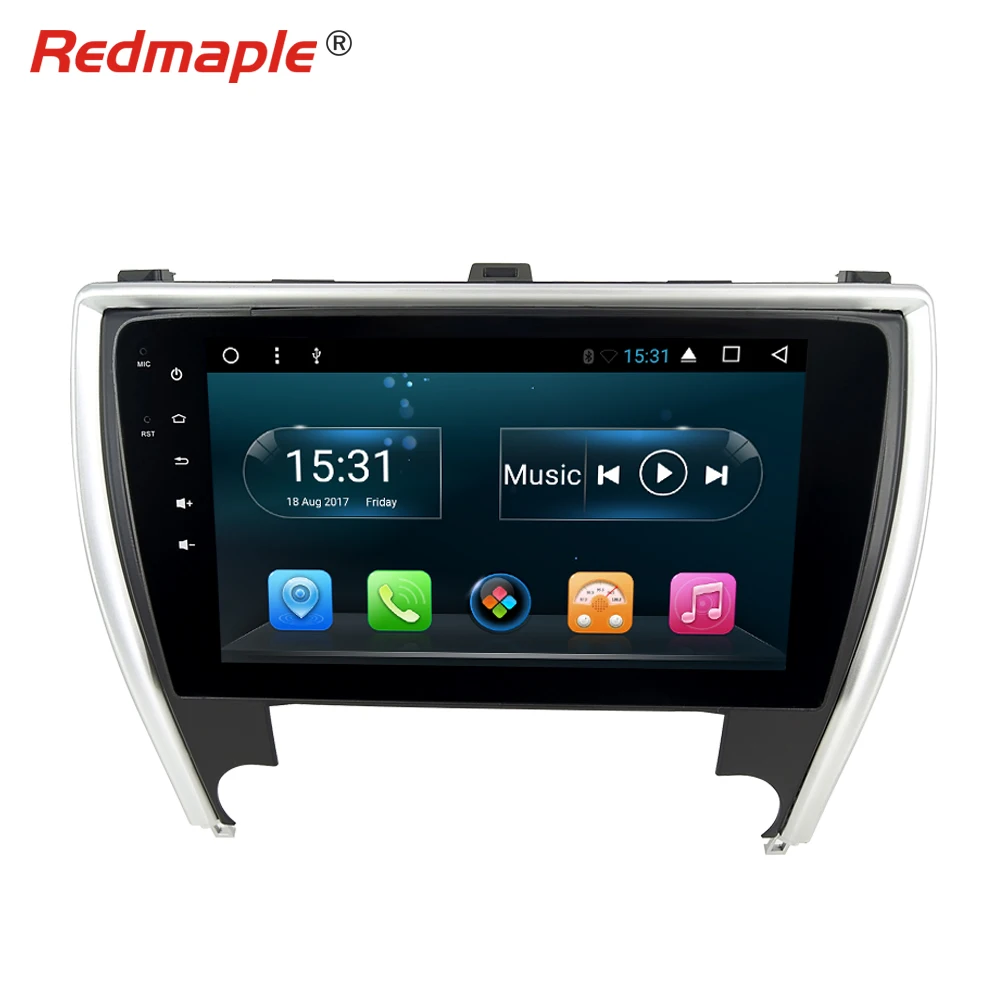 10 1 &quotВосьмиядерный Android 8 автомобильный Радио GPS стерео для Toyota Camry 2015 2016 2017 Авто
