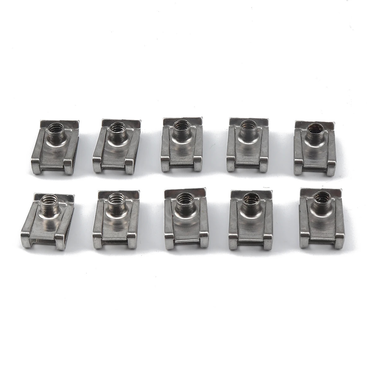 

Kit Clip Nuts Stainless steel U shape Motorcycle Set M4 M5 M6 M8 Spring