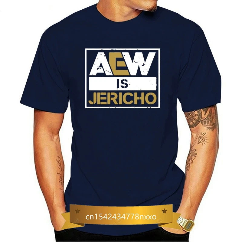 

Brand Aew Is Jericho Shirt 2019 Summer Men Short Sleeve T-Shirt