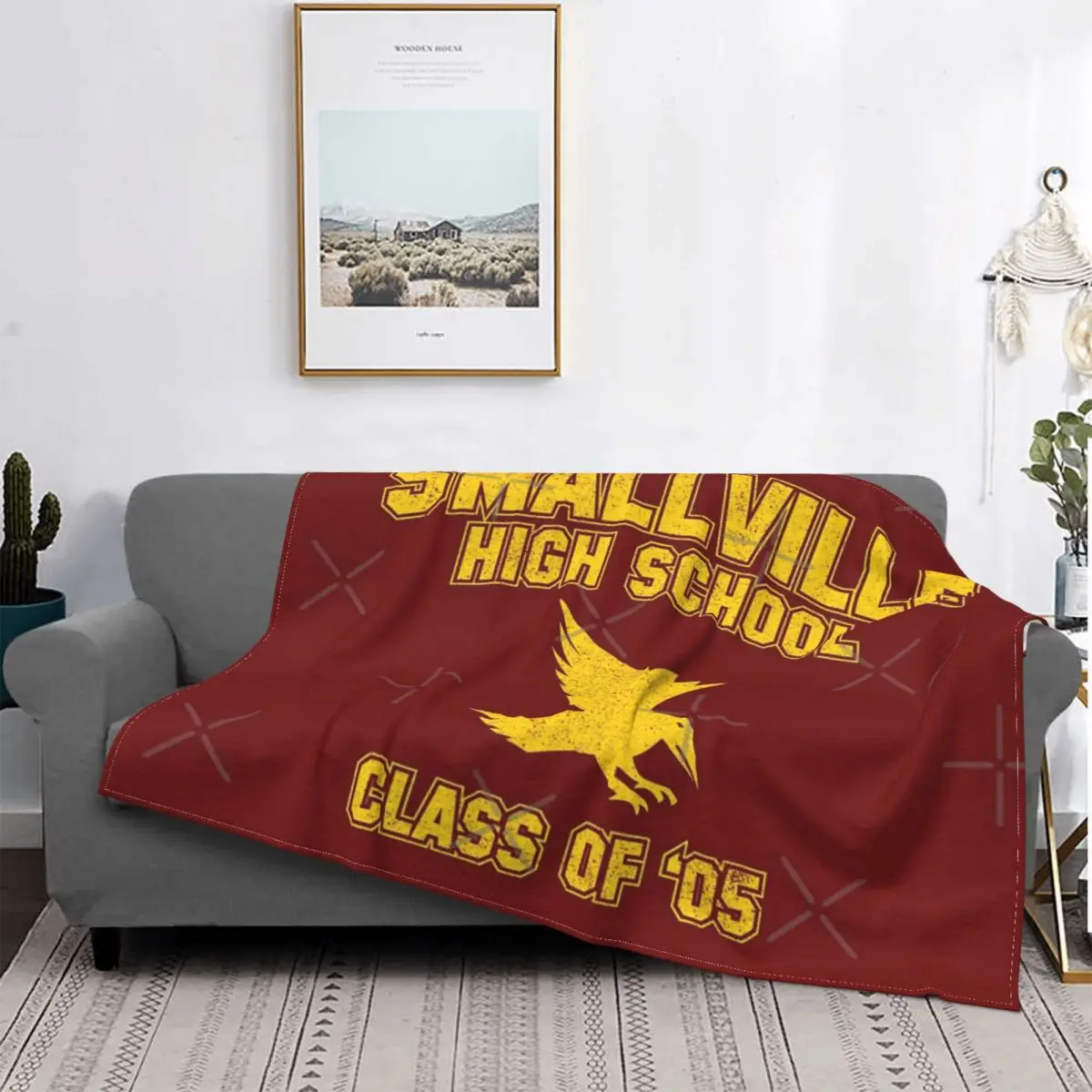 

Smallville класс 2005 одеяло покрывало кровать клетчатые покрывала для пикника одеяло на кровать
